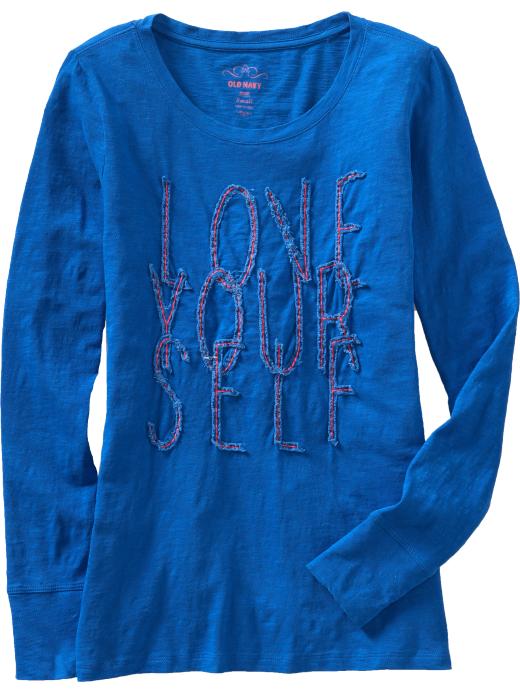 Old Navy Women's Love Yourself Tees