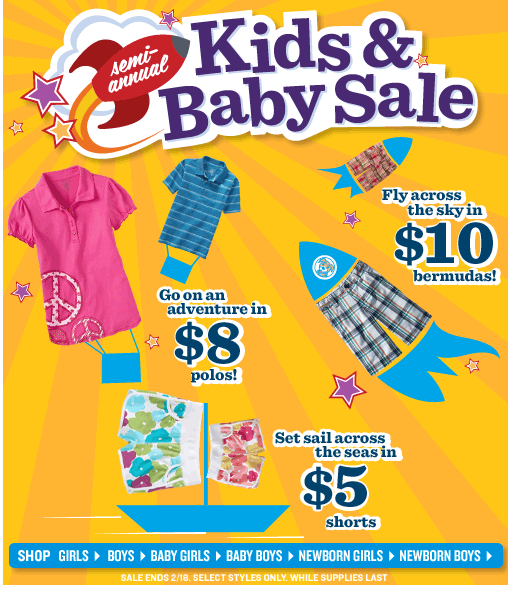 Kids & Baby Sale