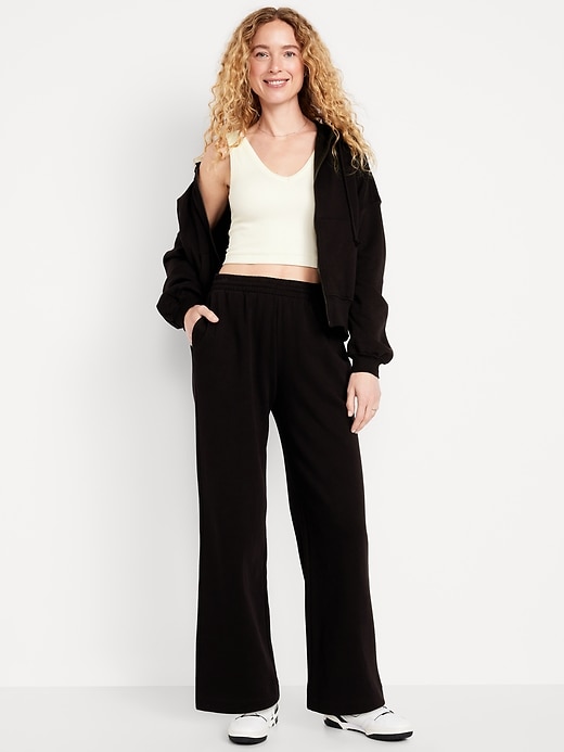 High-Waisted SoComfy Wide-Leg Sweatpants